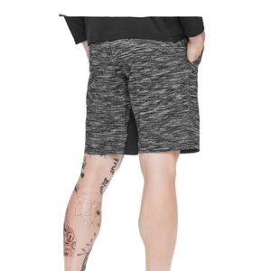 Lululemon T.H.E. Short *Linerless 9" Updated All Court Texture White Black Sz M